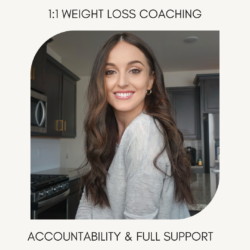 30-Day Weight Loss Challenge 1:1 Coaching (Accountability & FULL Support)